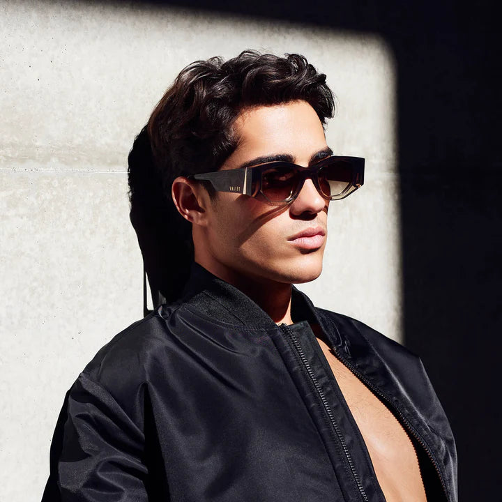 VALLEY // Valiant SMOKY QUARTZ FADE w. GUN METAL / BROWN GRADIENT LENS