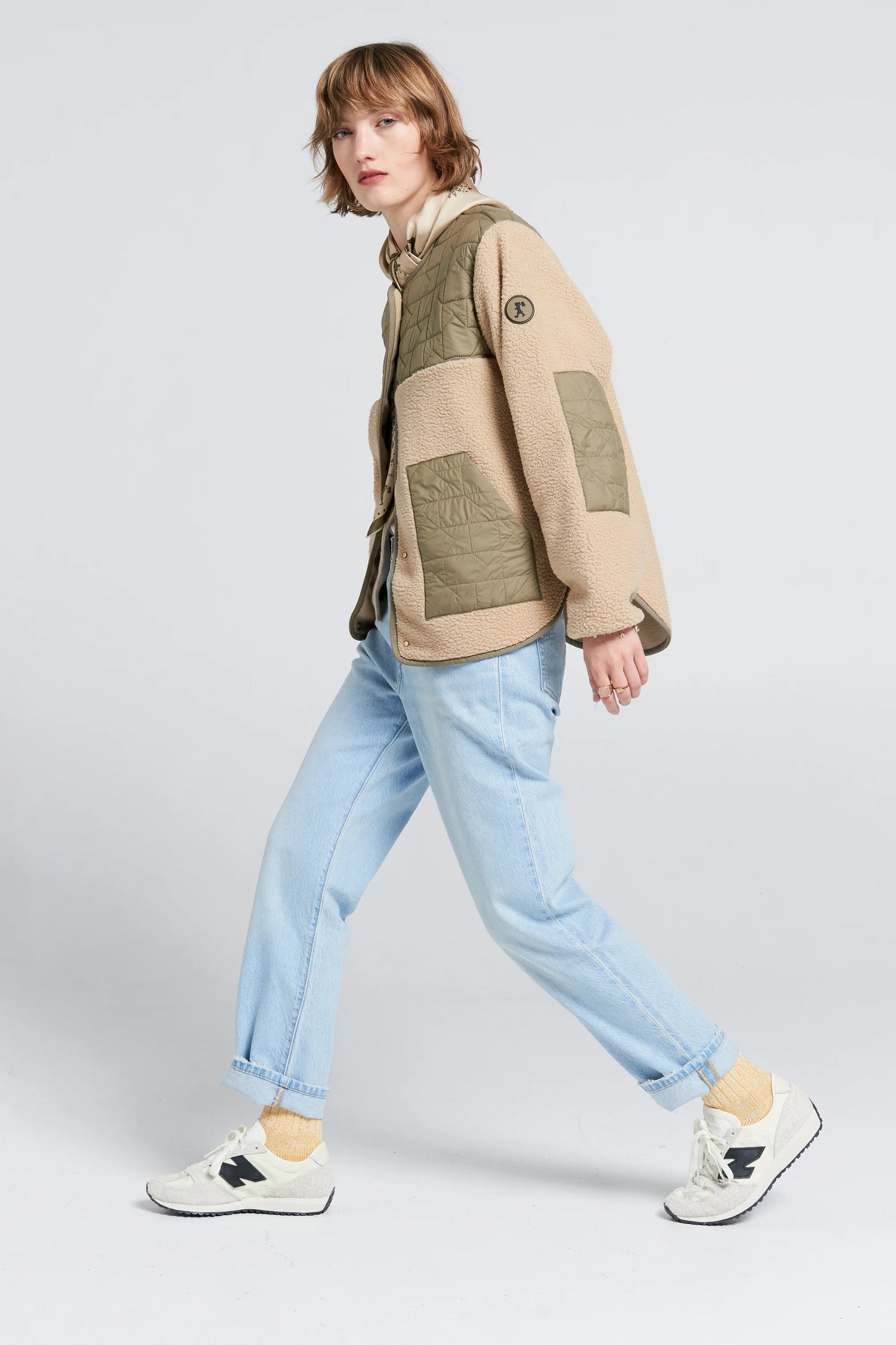 KAREN WALKER // Venture Jacket NATURAL/HERB GREEN
