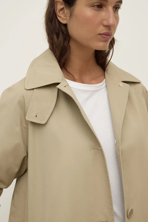 ASSEMBLY LABEL // Waverly Car Coat SAND