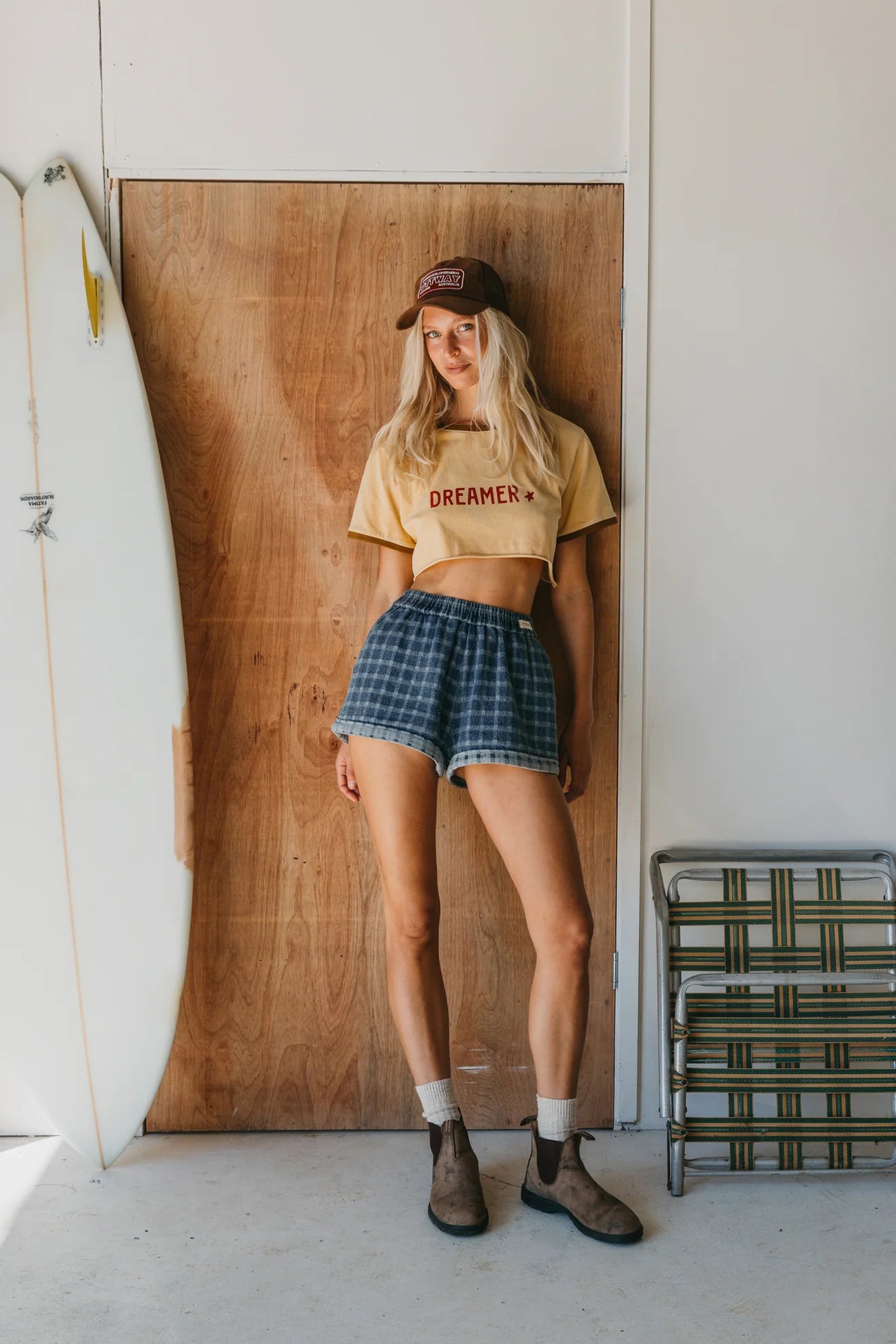 OTTWAY // Weston Twin Denim Shorts