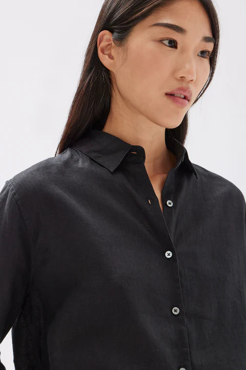 ASSEMBLY LABEL // Xander Shirt BLACK