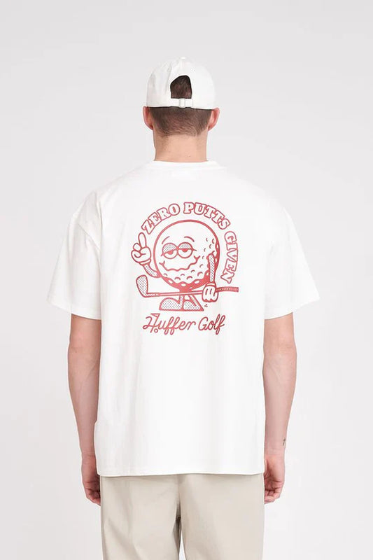 HUFFER GOLF // Block Tee 220/Zero Putts CHALK