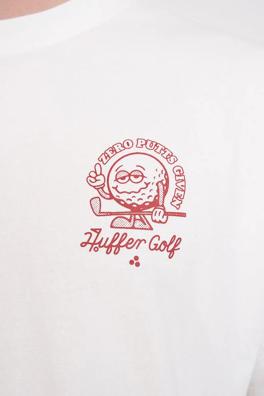 HUFFER GOLF // Block Tee 220/Zero Putts CHALK
