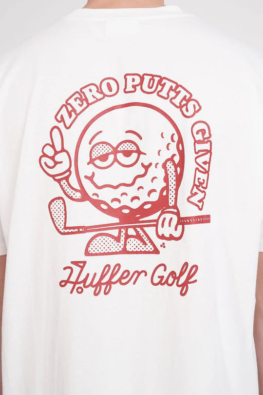 HUFFER GOLF // Block Tee 220/Zero Putts CHALK