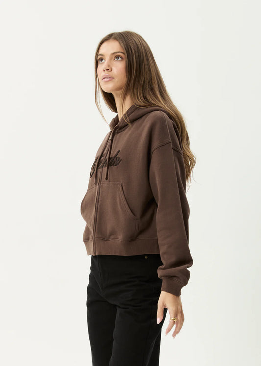 AFENDS // Kourt Zip Hood COFFEE