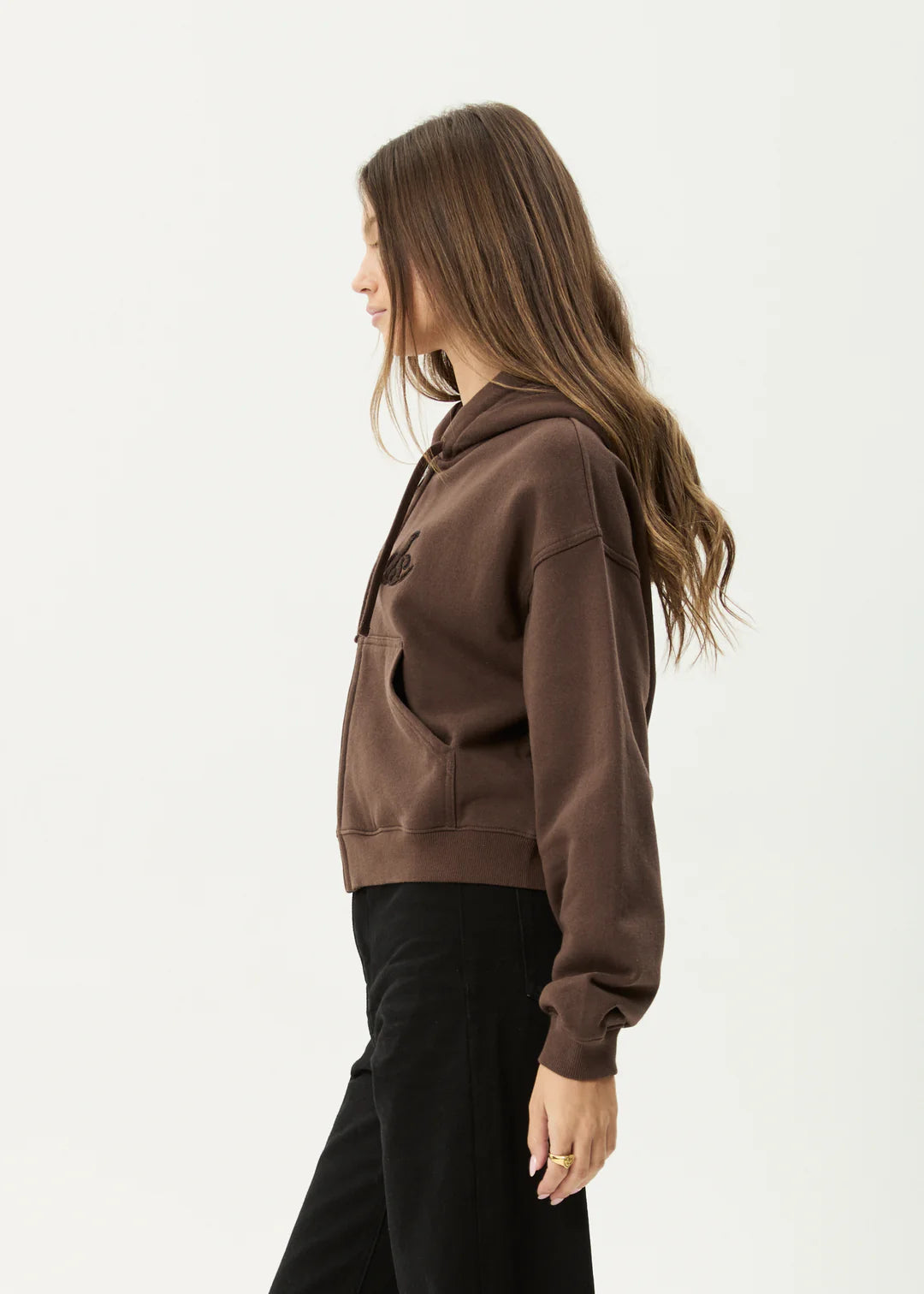 AFENDS // Kourt Zip Hood COFFEE