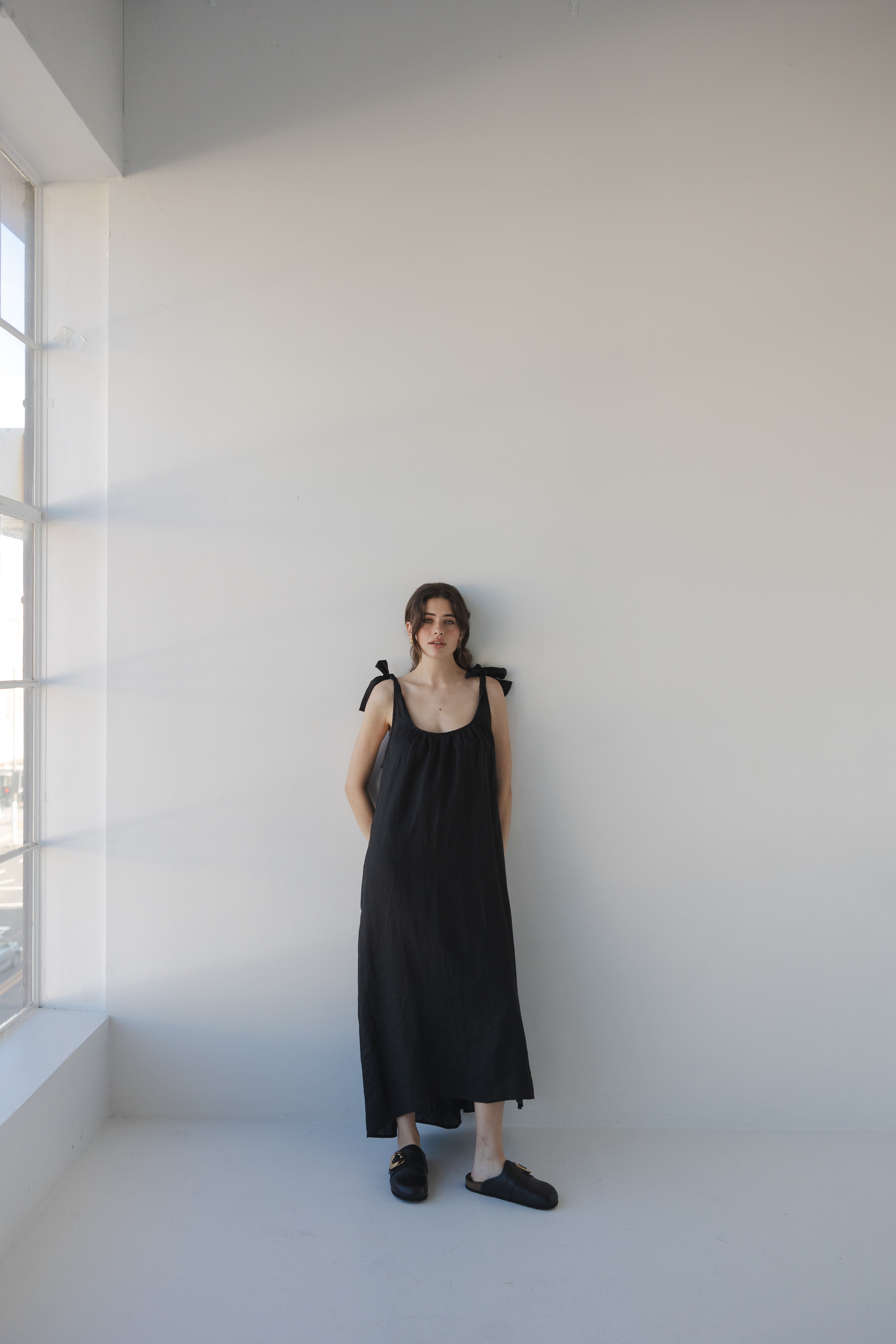 S O P H I E // Bows Dress BLACK