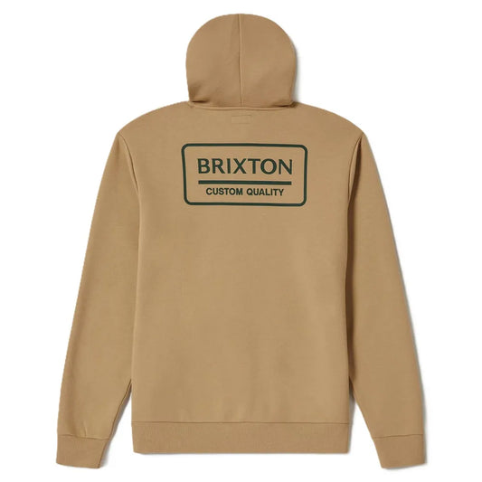 BRIXTON // Palmer Proper Hoodie SAND/GREEN