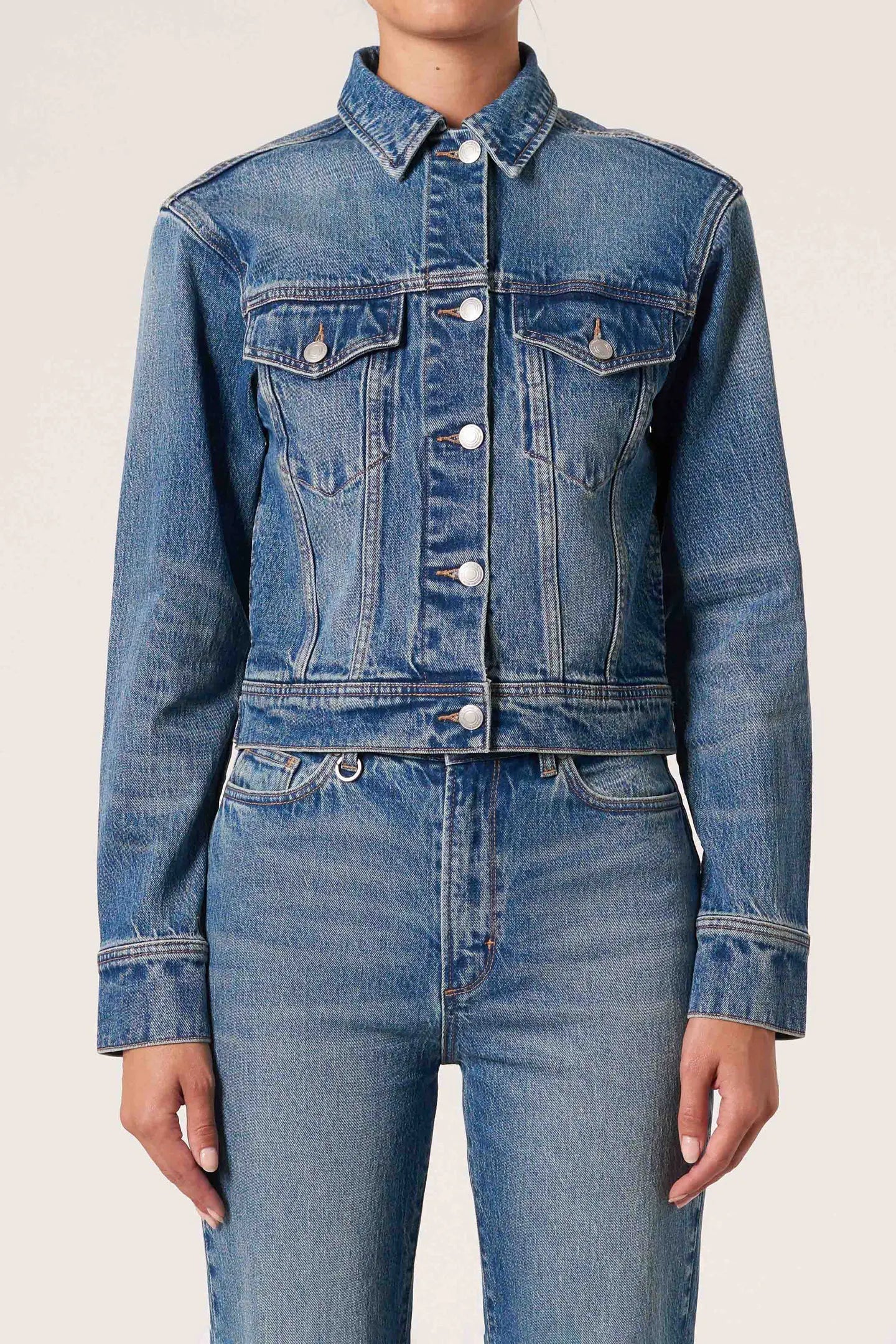 NEUW // Classic Denim Jacket Mid VINTAGE INDIGO