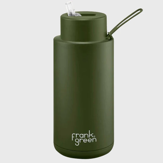 FRANK GREEN // 34oz Reusable Bottle KHAKI