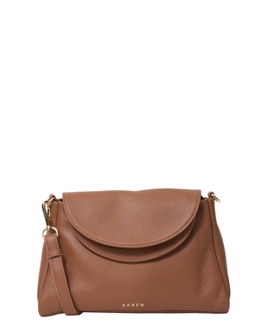 SABEN // Beckett Shoulder Bag TAN LUXE