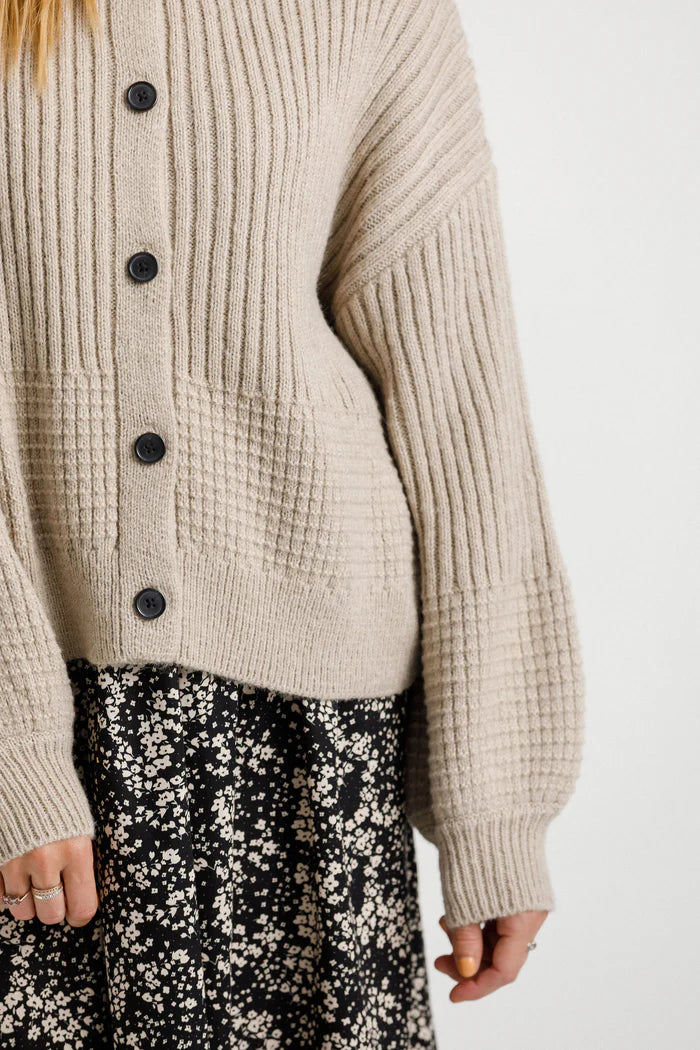 THING THING // Sizzle Cleo Cardigan OATMEAL