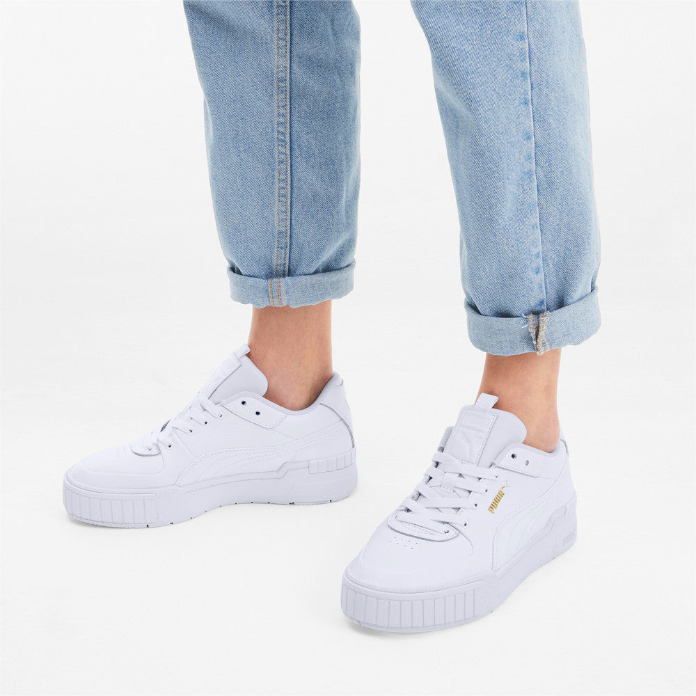 PUMA // Cali Classic Sport Women's Sneakers WHITE