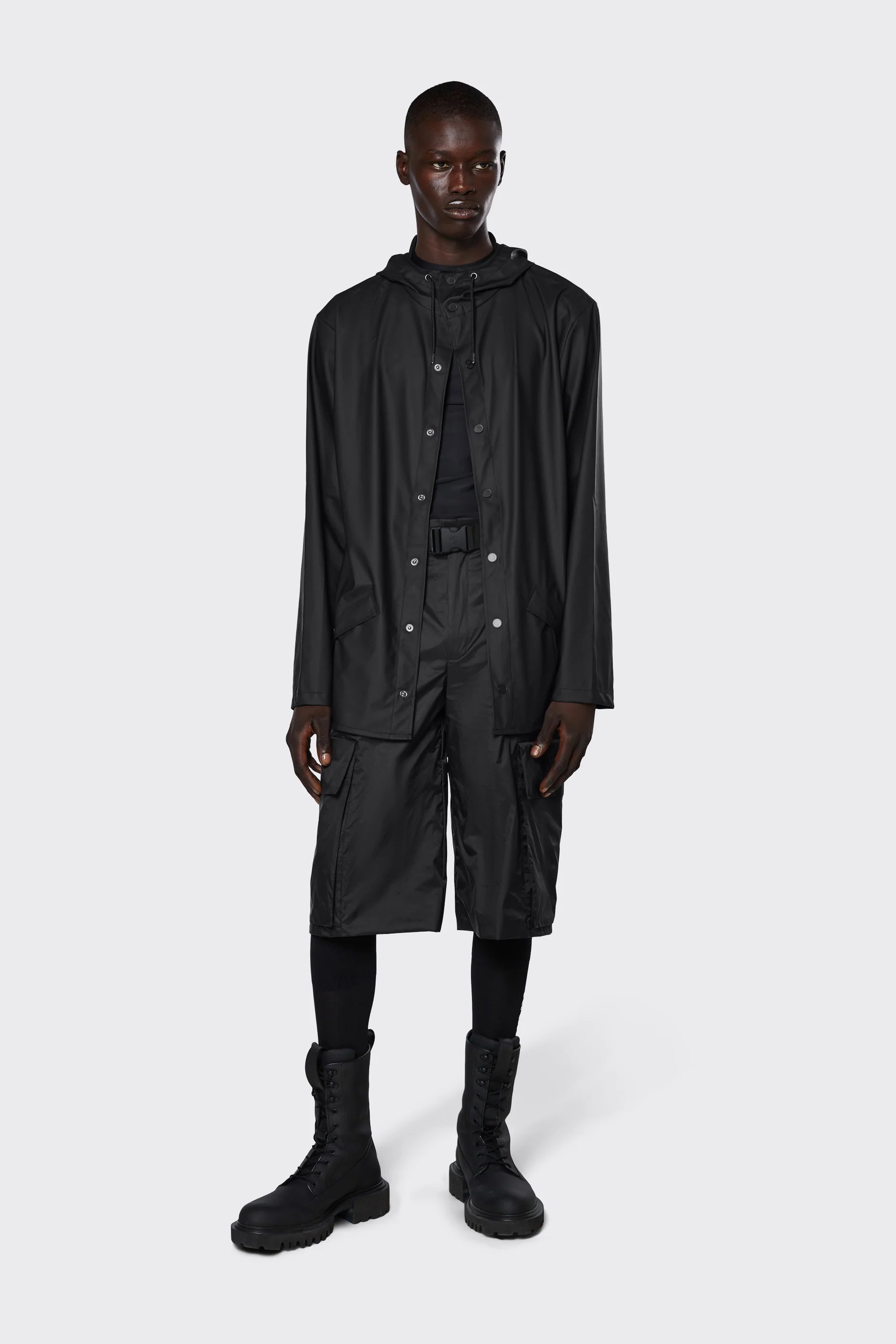 RAINS // UNISEX Classic Jacket BLACK