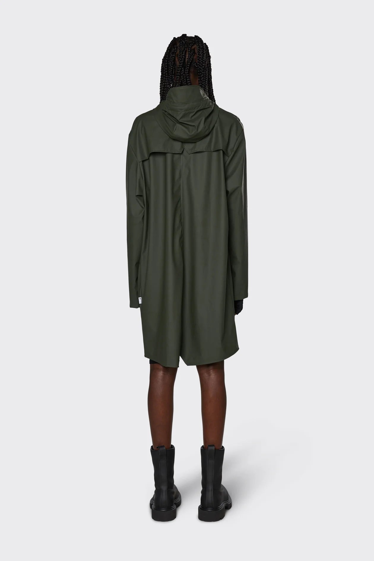 RAINS // UNISEX Long Jacket GREEN