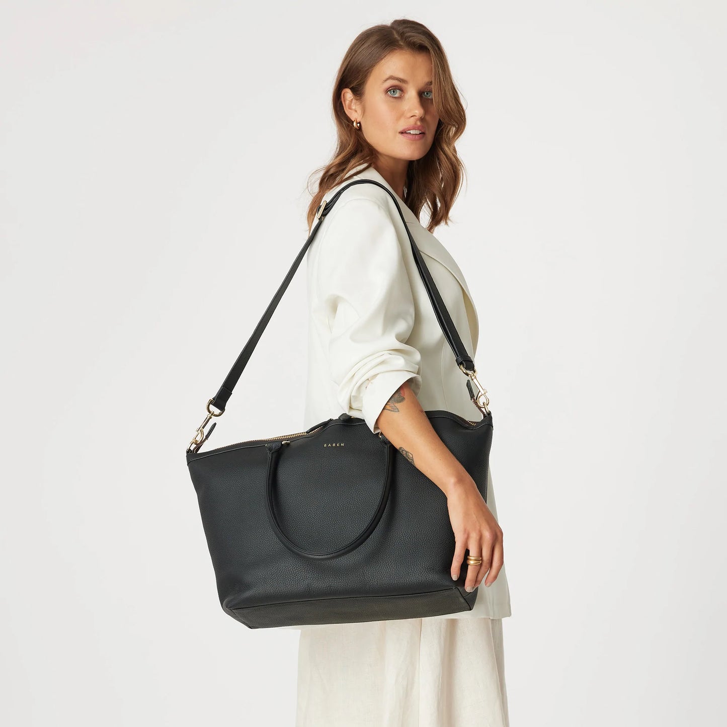 SABEN // Milan Carry-All BLACK