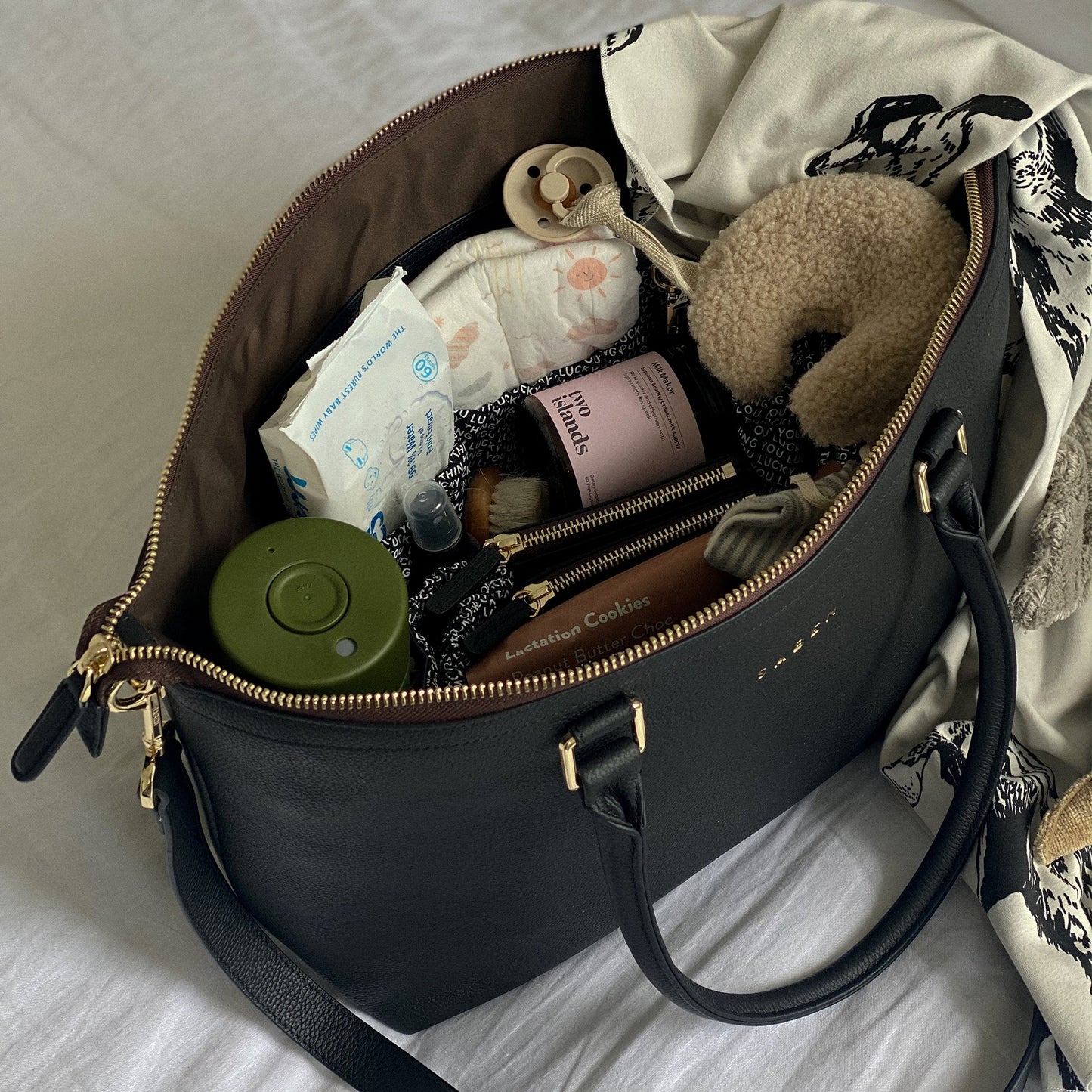SABEN // Milan Carry-All BLACK