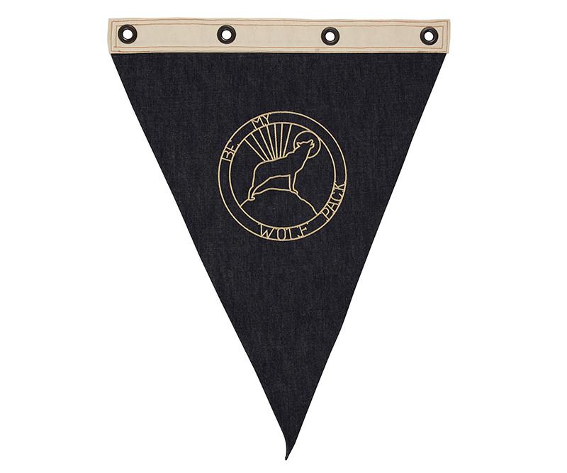 PONY RIDER // Wall Banner Wolf Pack