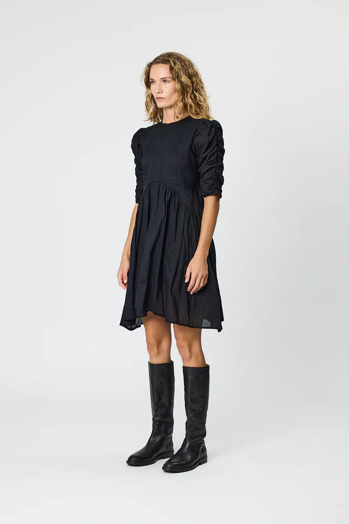 REMAIN // Marni Mini Dress BLACK