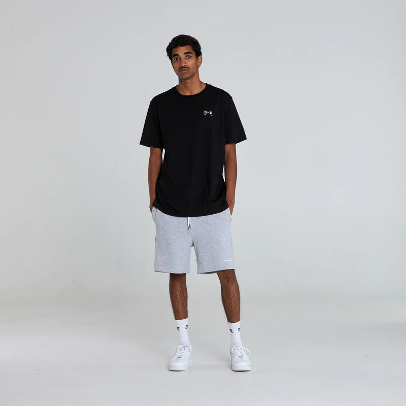 CRATE // Scripted Stamp Tee BLACK