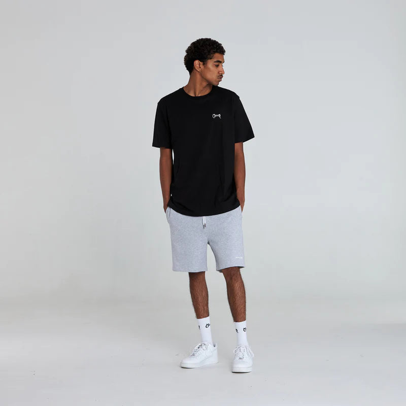 CRATE // Scripted Stamp Tee BLACK