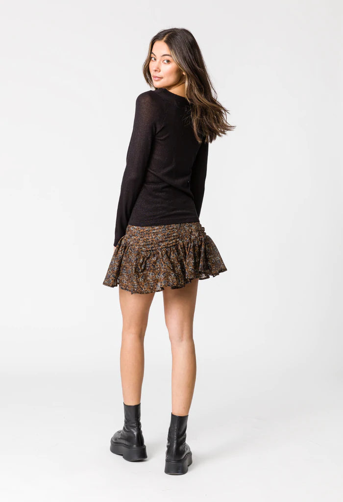 REMAIN // Studio Long Sleeve BLACK/METALLIC