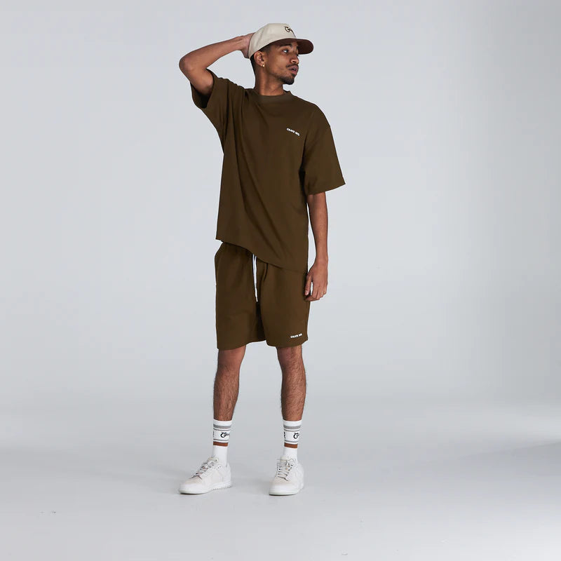 CRATE // Sweat Short OLIVE