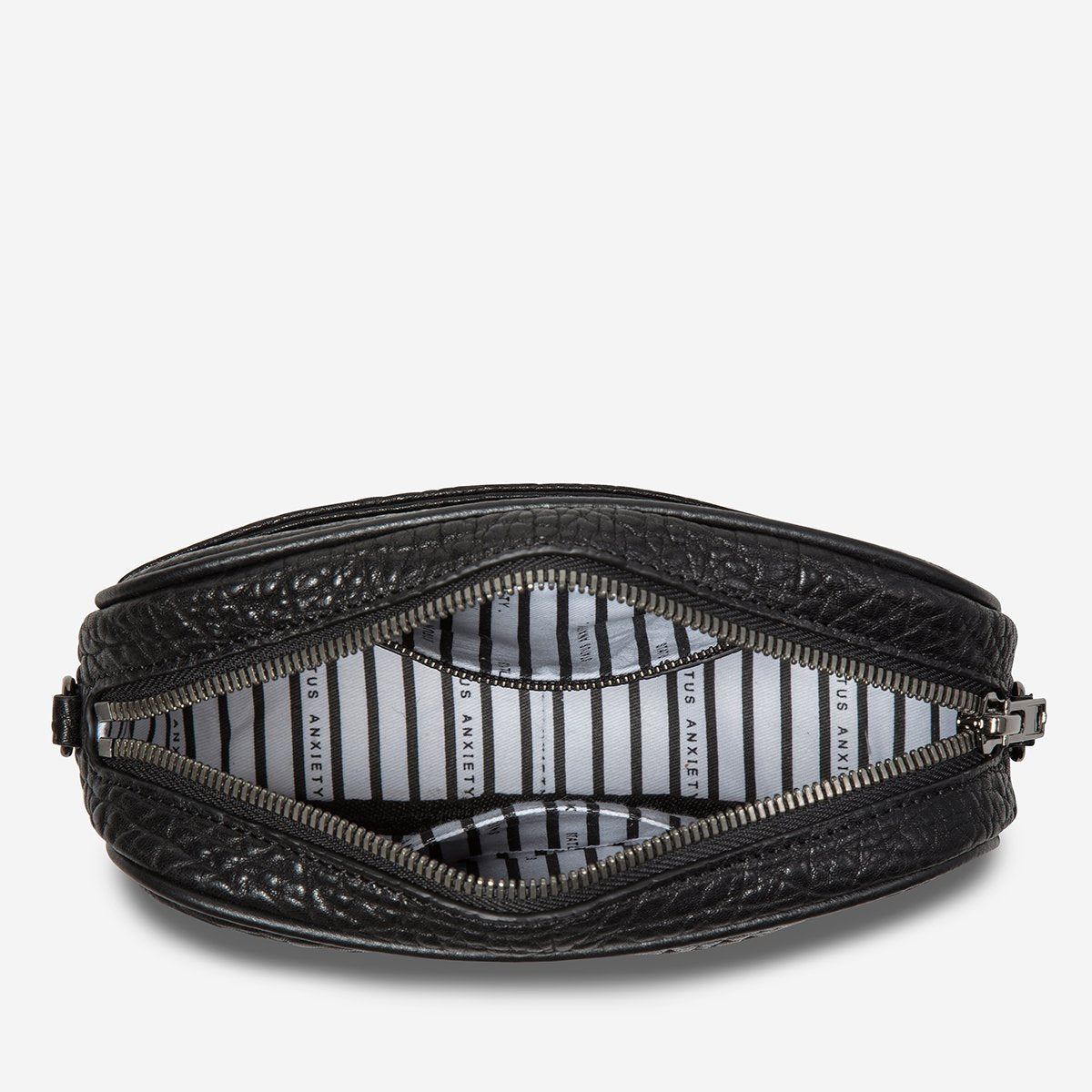 STATUS ANXIETY // Plunder Bag BLACK BUBBLE