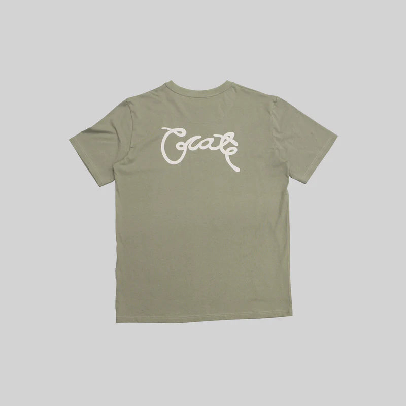 CRATE // Scripted T-Shirt SEAGRASS