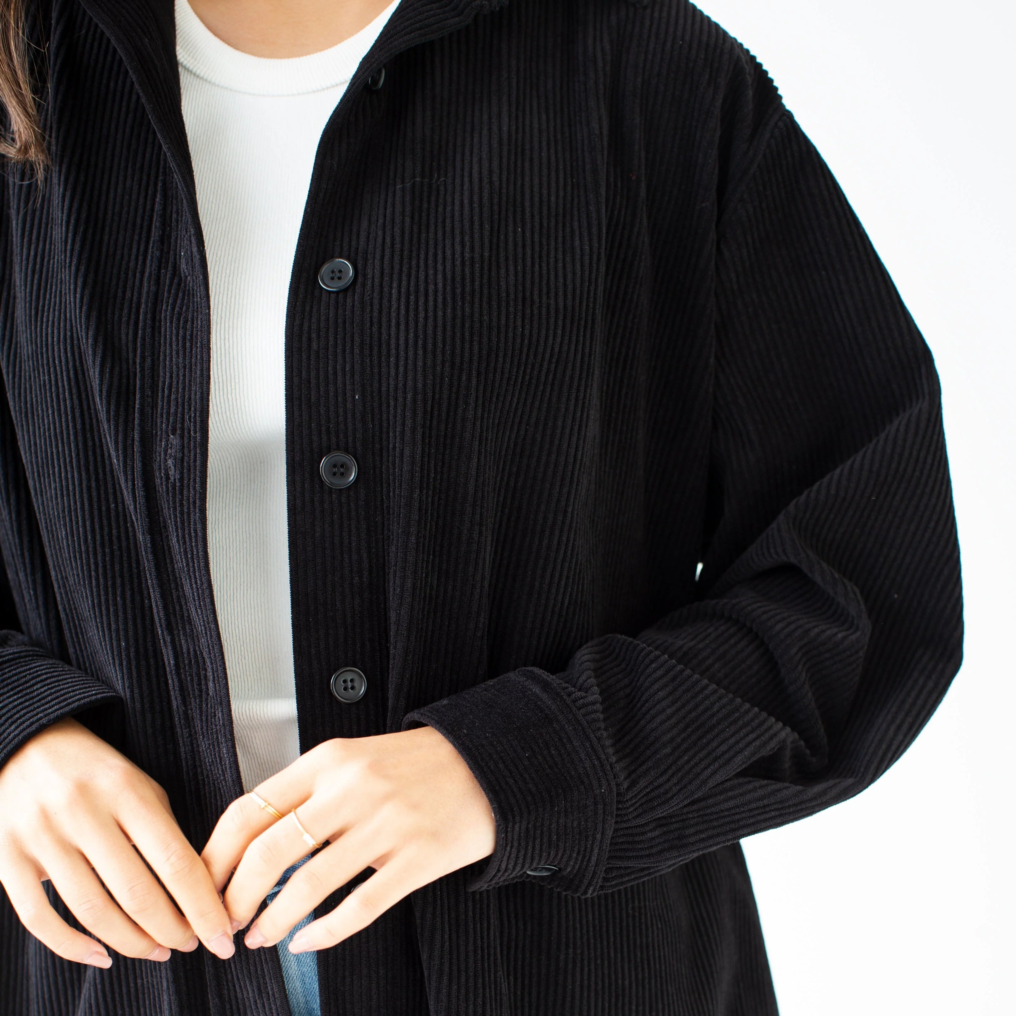 S O P H I E // Shacket Jacket BLACK