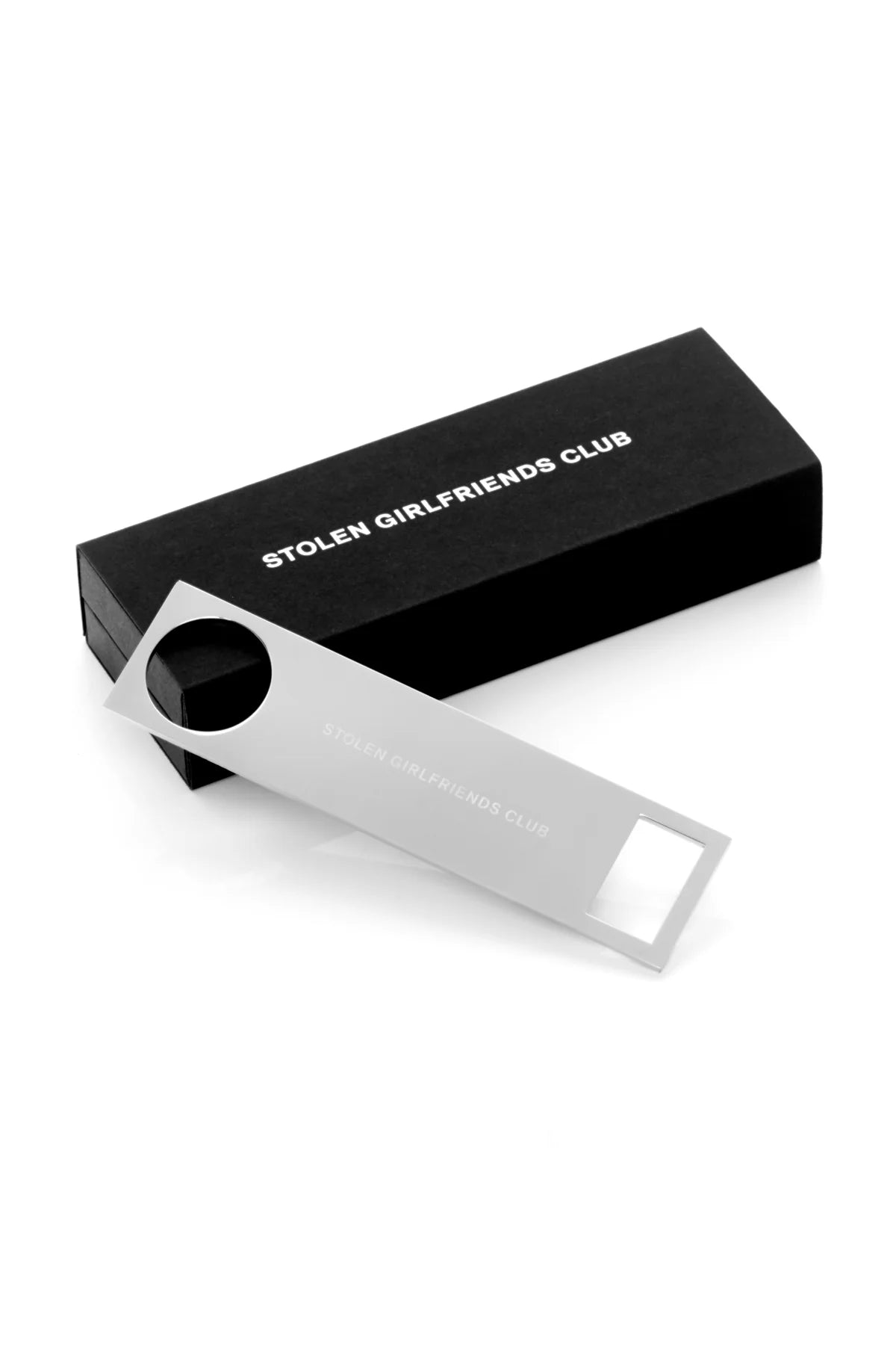 STOLEN GIRLFRIENDS CLUB // Snake Skin Bar Blade ZINC ALLOY