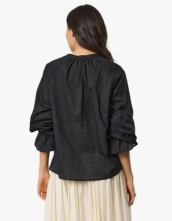 REMAIN // Vienna Blouse BLACK