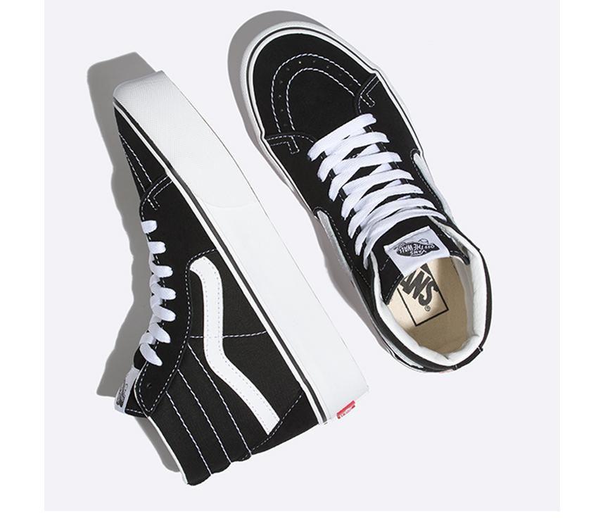 Vans // Sk8-Hi Platform 2.0 BLACK/WHITE