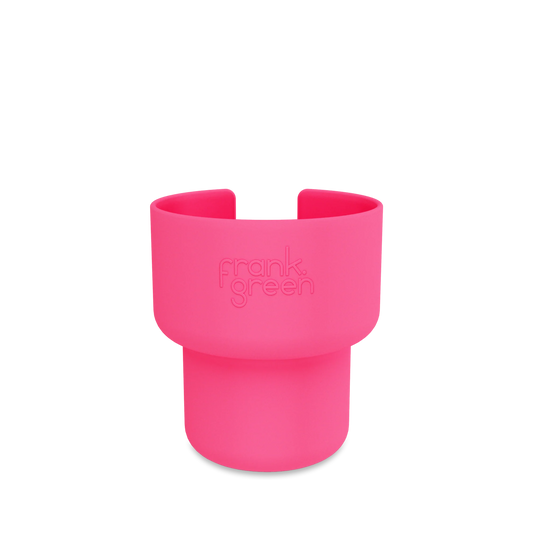 FRANK GREEN // Car Cup Holder Expander NEON PINK