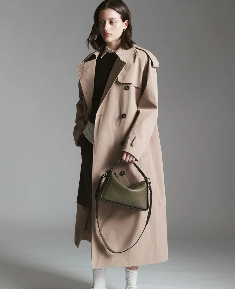 THE HORSE // Clementine Bag OLIVE PEBBLED