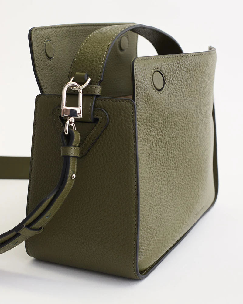 THE HORSE // Clementine Bag OLIVE PEBBLED