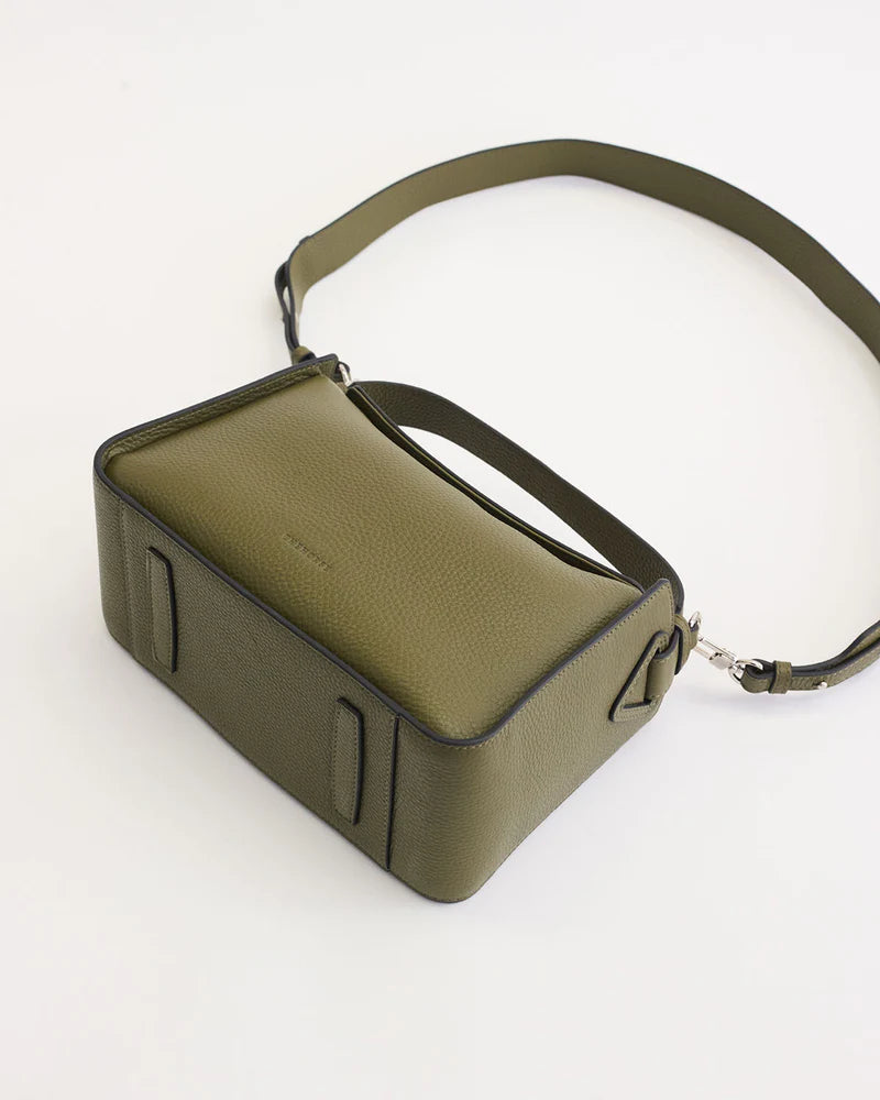 THE HORSE // Clementine Bag OLIVE PEBBLED