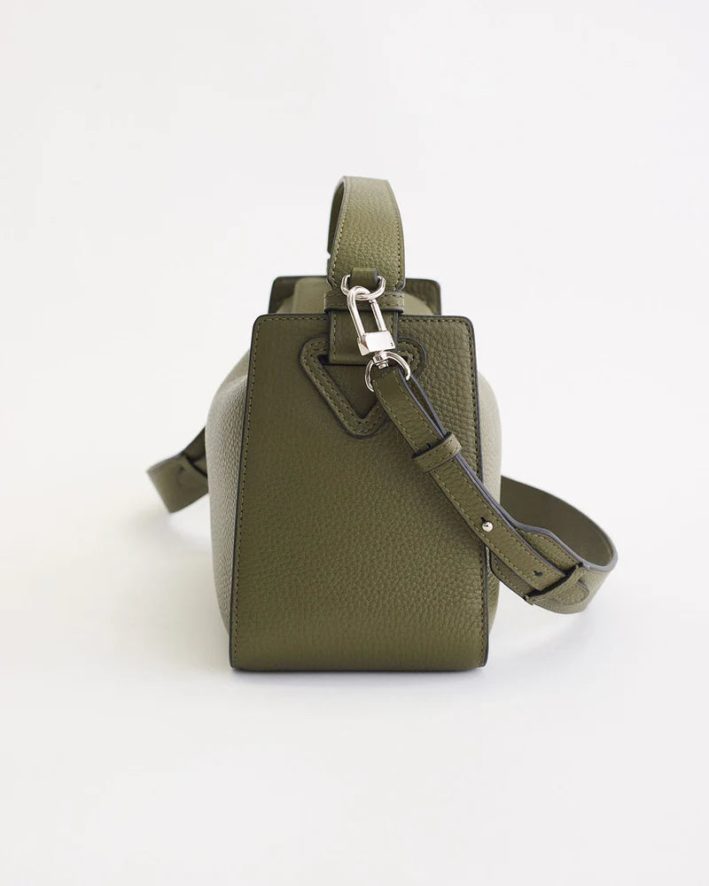 THE HORSE // Clementine Bag OLIVE PEBBLED