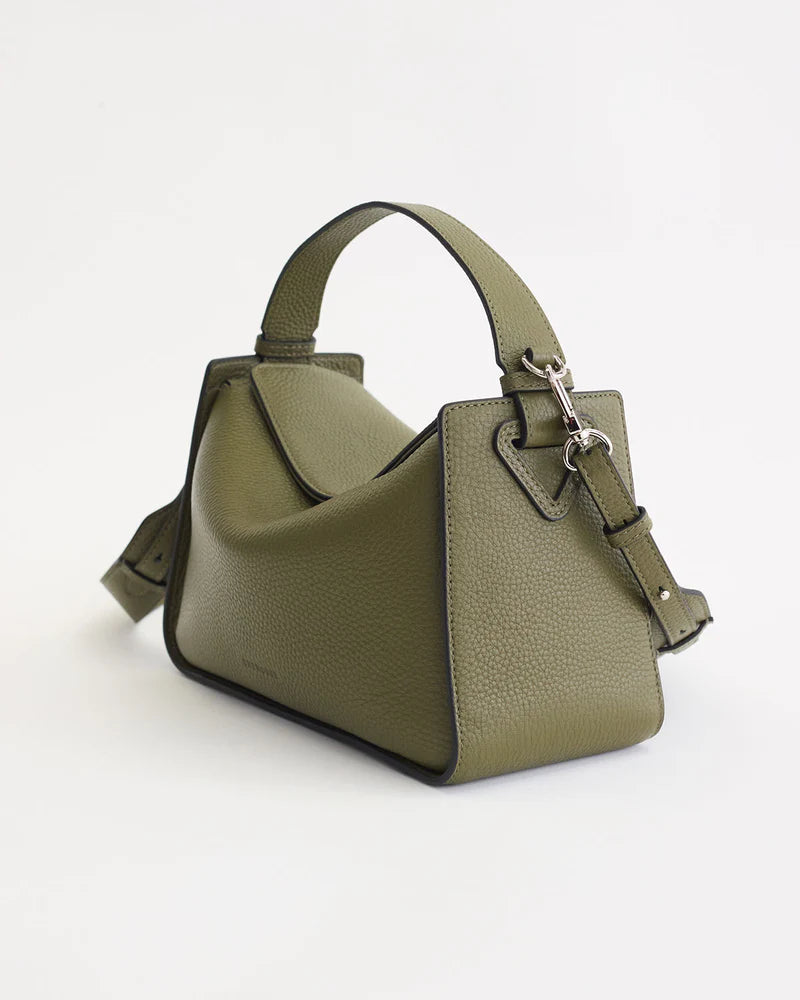 THE HORSE // Clementine Bag OLIVE PEBBLED