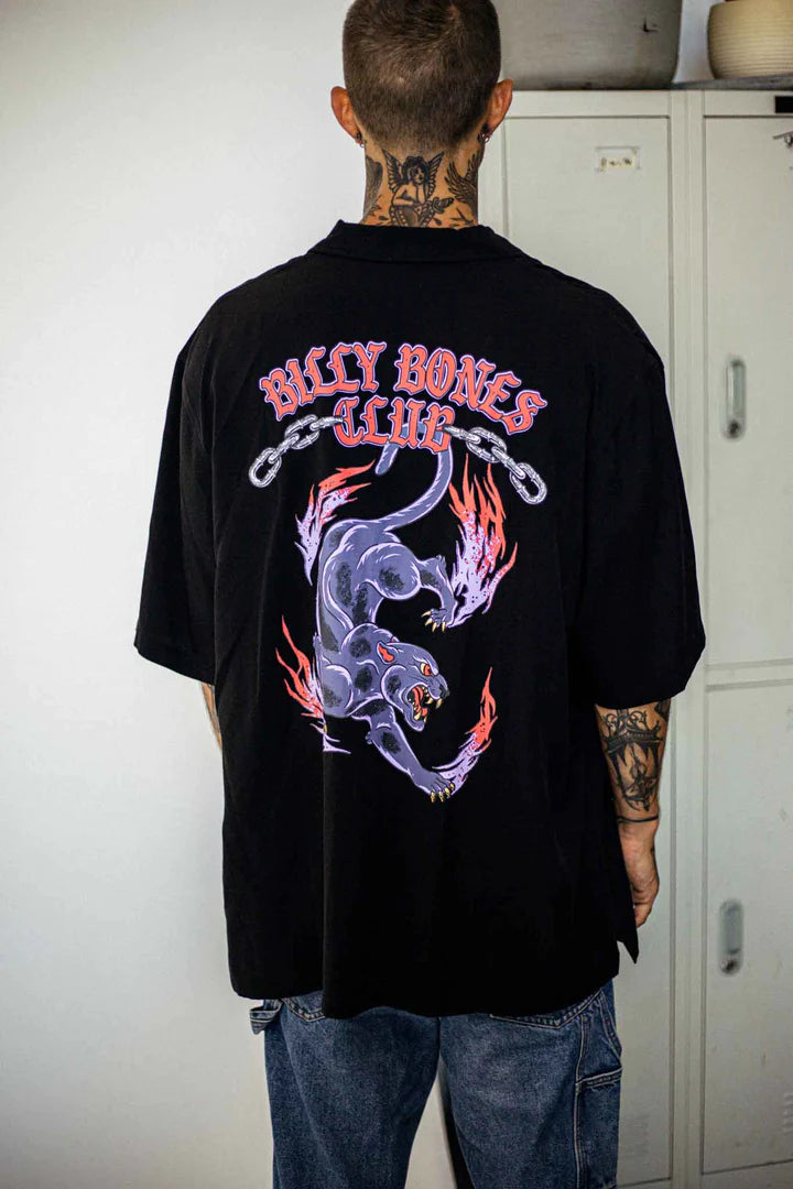 BILLY BONES // Panther Bowlo Shirt