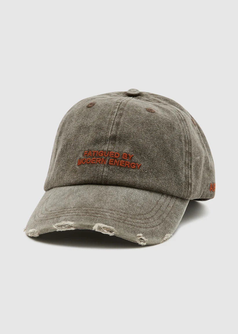 Fatigued Panel Cap COFFEE