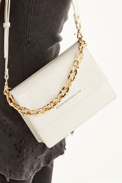 STOLEN GIRLFRIENDS CLUB // Big Trouble Bag CREAM