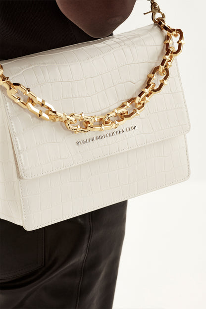 STOLEN GIRLFRIENDS CLUB // Big Trouble Bag CREAM