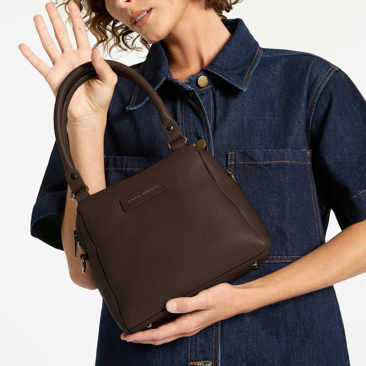 STATUS ANXIETY // Mini Mountains Bag COCOA