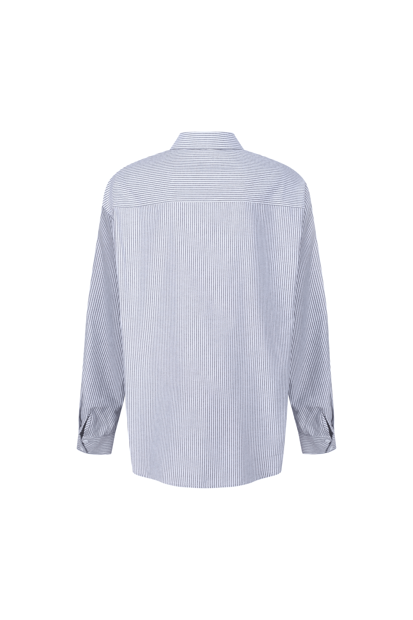 COMMONPLACE // Beach Cottage Shirt BLACK WHITE STRIPE