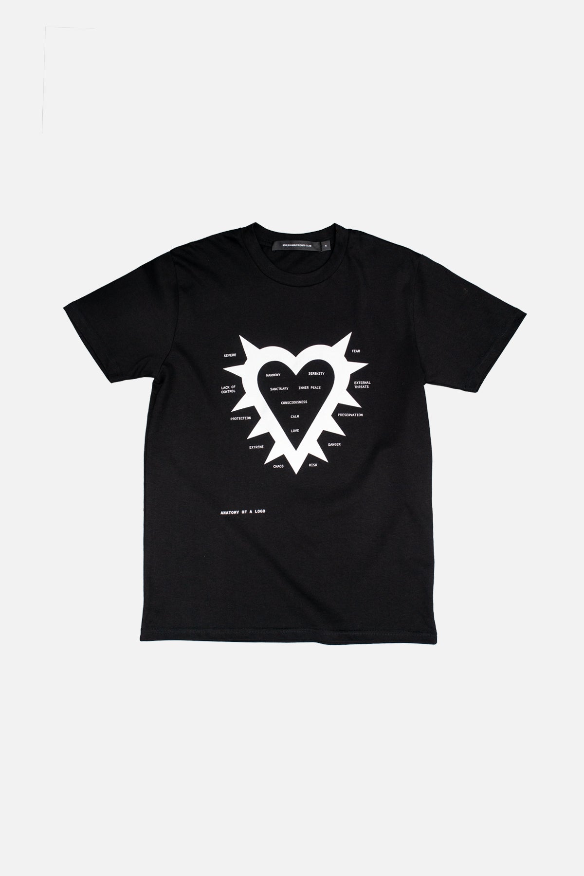 STOLEN GIRLFRIENDS CLUB // Spike Heart Tee **EXCLUSIVE