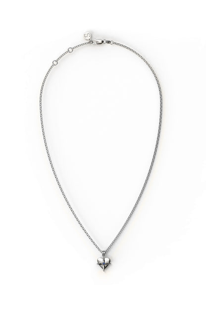 SGC // Birthstone Heart Necklace JUNE / MOONSTONE