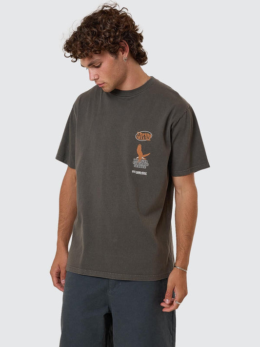 THRILLS // 1st Grade Service Merch Fit Tee MERCH BLACK