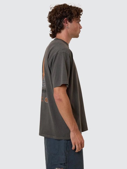 THRILLS // 1st Grade Service Merch Fit Tee MERCH BLACK