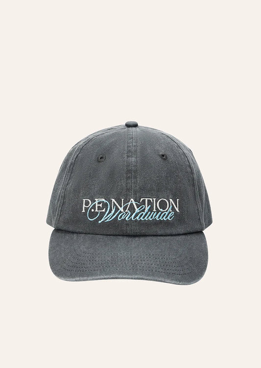 P.E NATION // New Heritage Cap WASHED CAVIAR